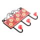 Red Yellow Flower Tiles Hooks